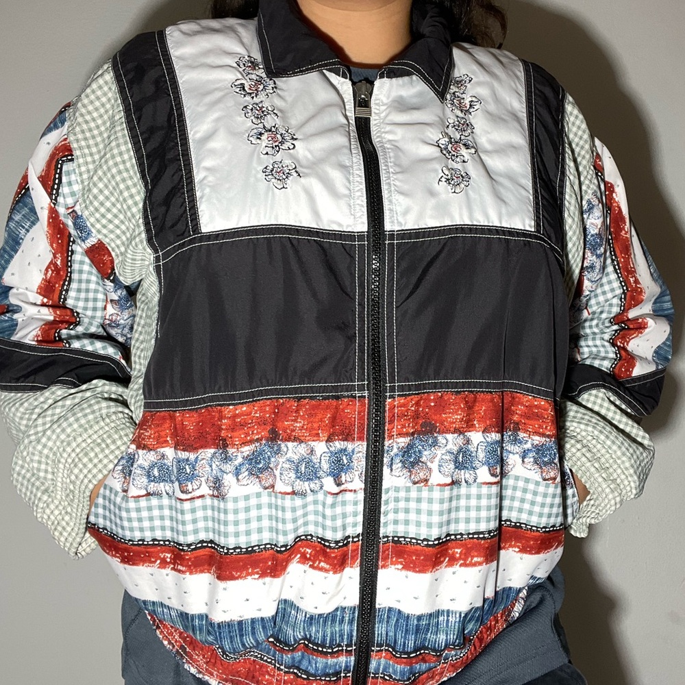 Multi Pattern Jacket - image 1